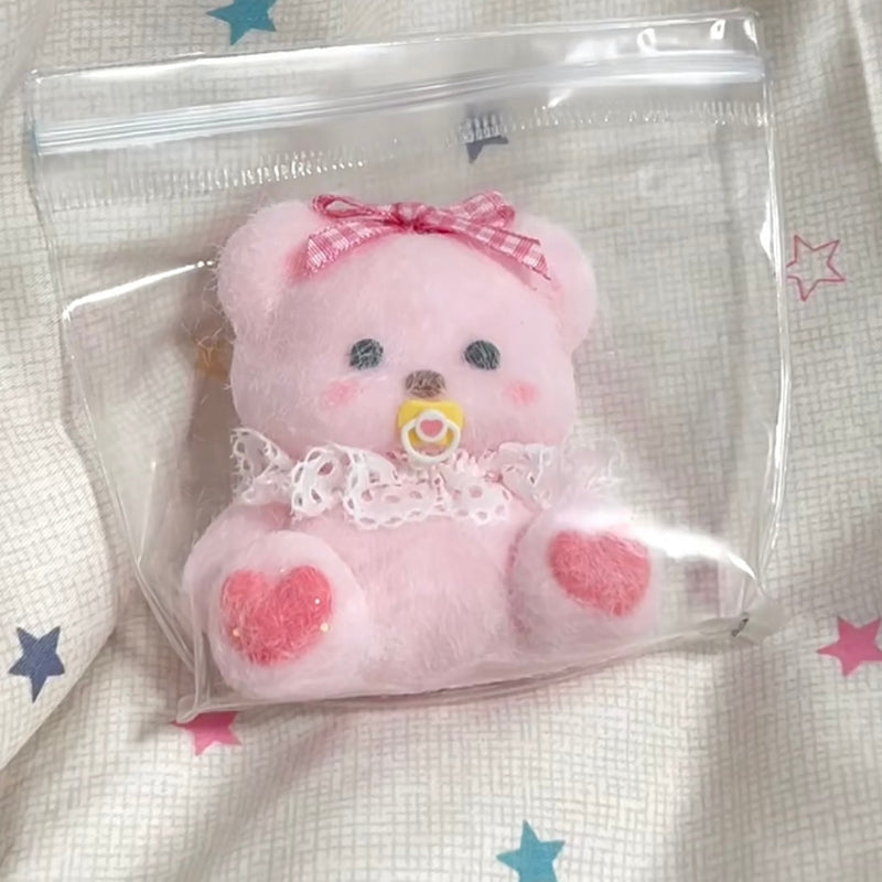 Handmade Silicone  Little Bear Stress Relief Squishy Toy