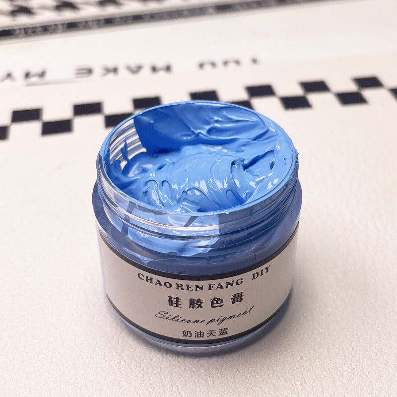30g/bottle Making Silicone Squishy Color Paste (50 Colors)