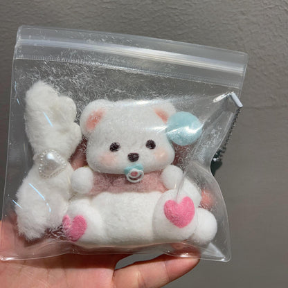 Handmade Silicone  Little Bear Stress Relief Squishy Toy