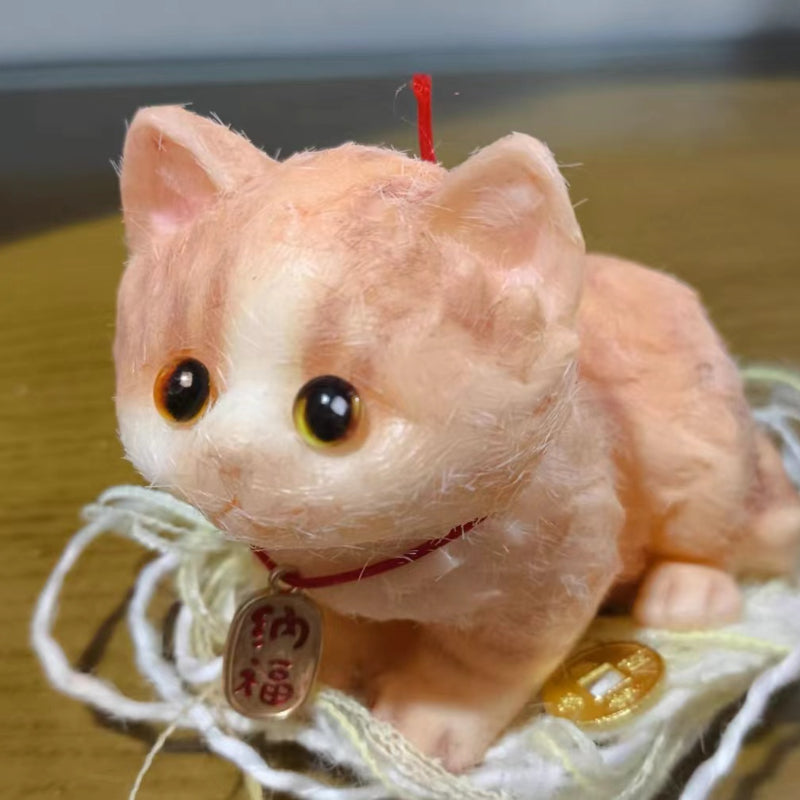 Handmade Silicone Cat Stress Relief Squishy Toy Custom Cat(send picture)