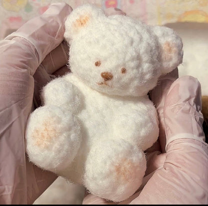 Handmade Silicone Big Teddy Bear Stress Relief  Taba Squishy